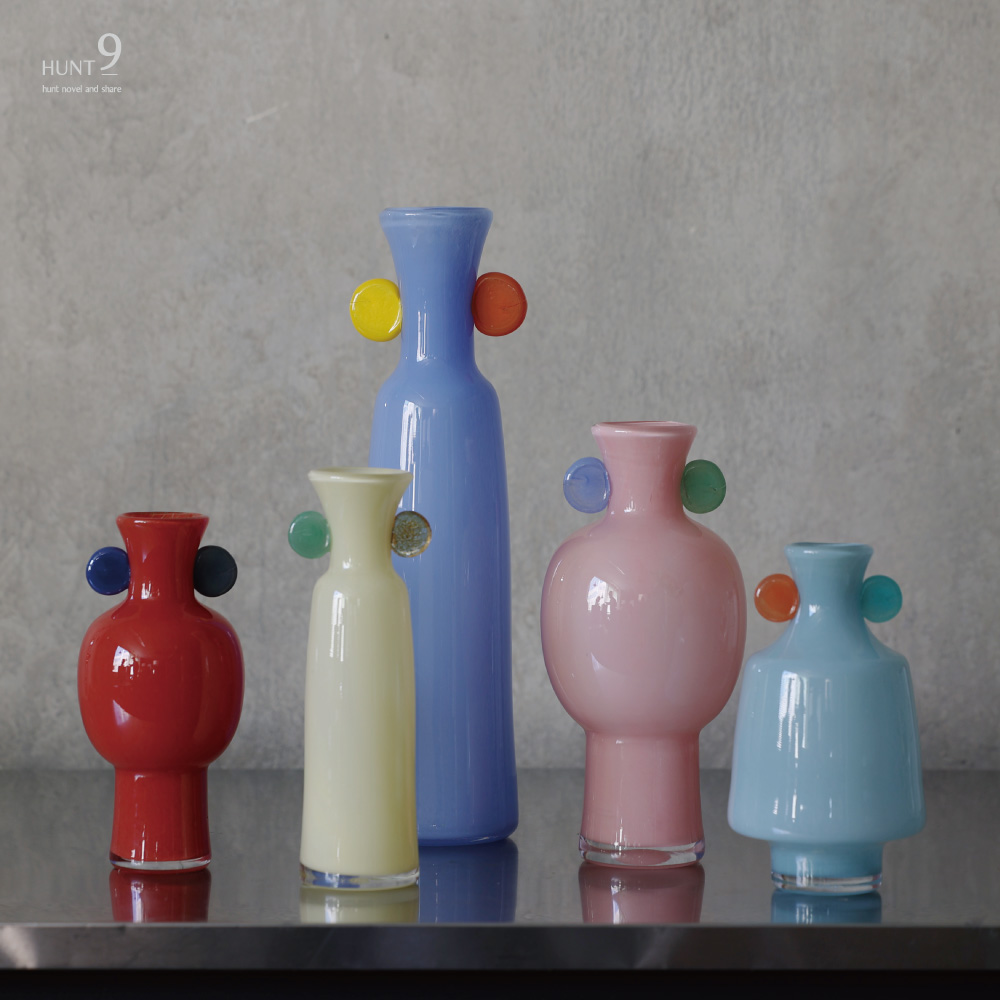 【先行受注】 グロッシーなパステル、幾何学的なアクセントを添えて。【SHEILA】