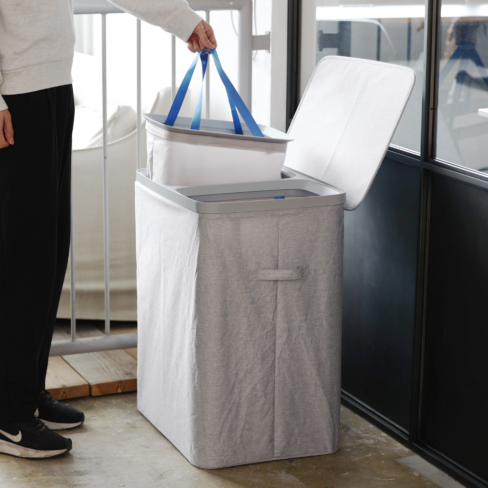 【先行受注】生活感を収納する、便利なランドリーボックス。【HOUSE TOSS】