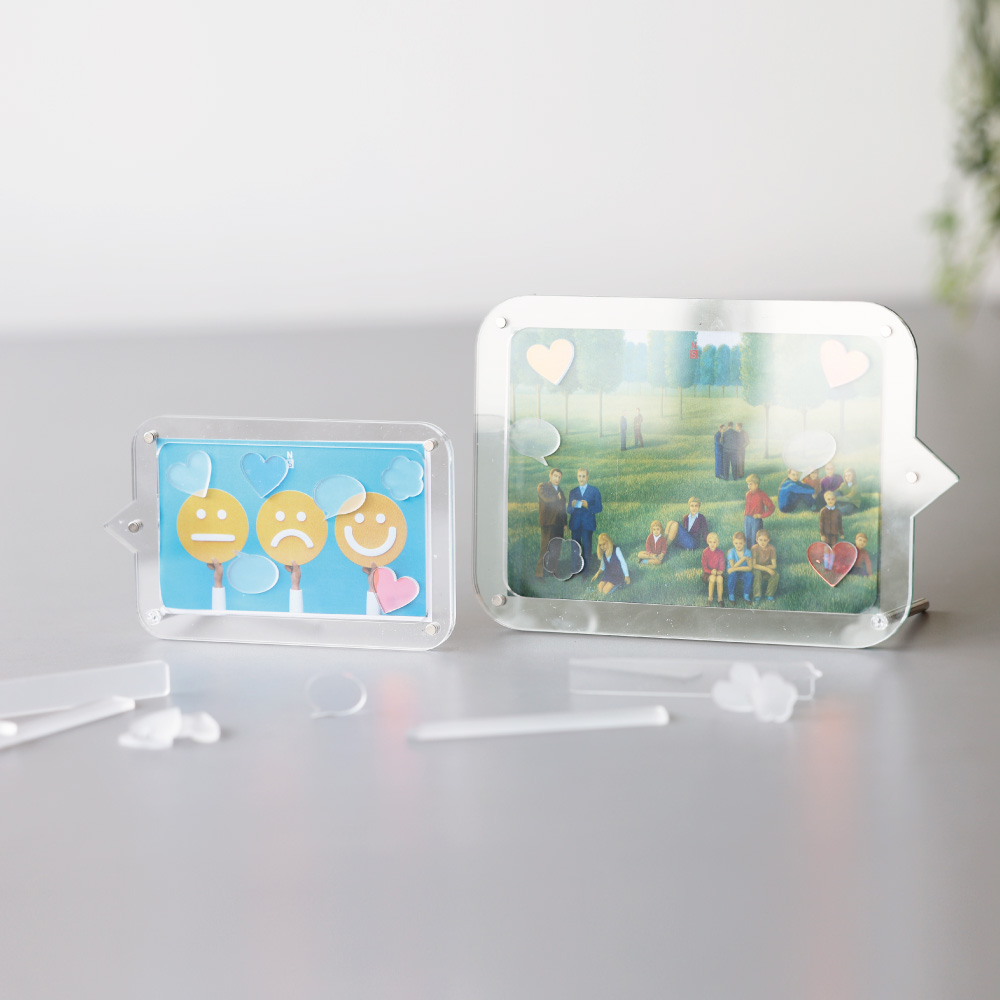 【先行受注】大切に想う、その気持ちごと飾る。可愛いメッセージも添えて。【ICN】