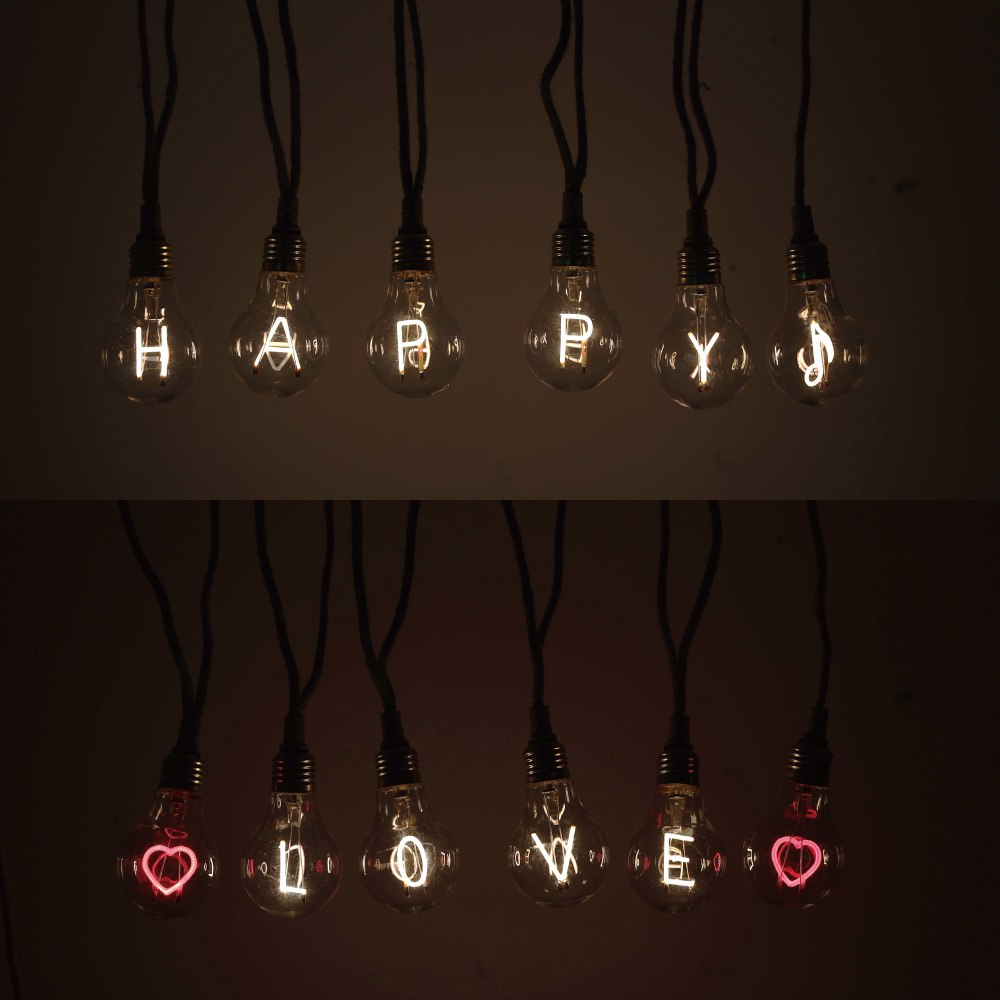 【先行受注】フィラメントが綴る、光のメッセージ 【LINE】