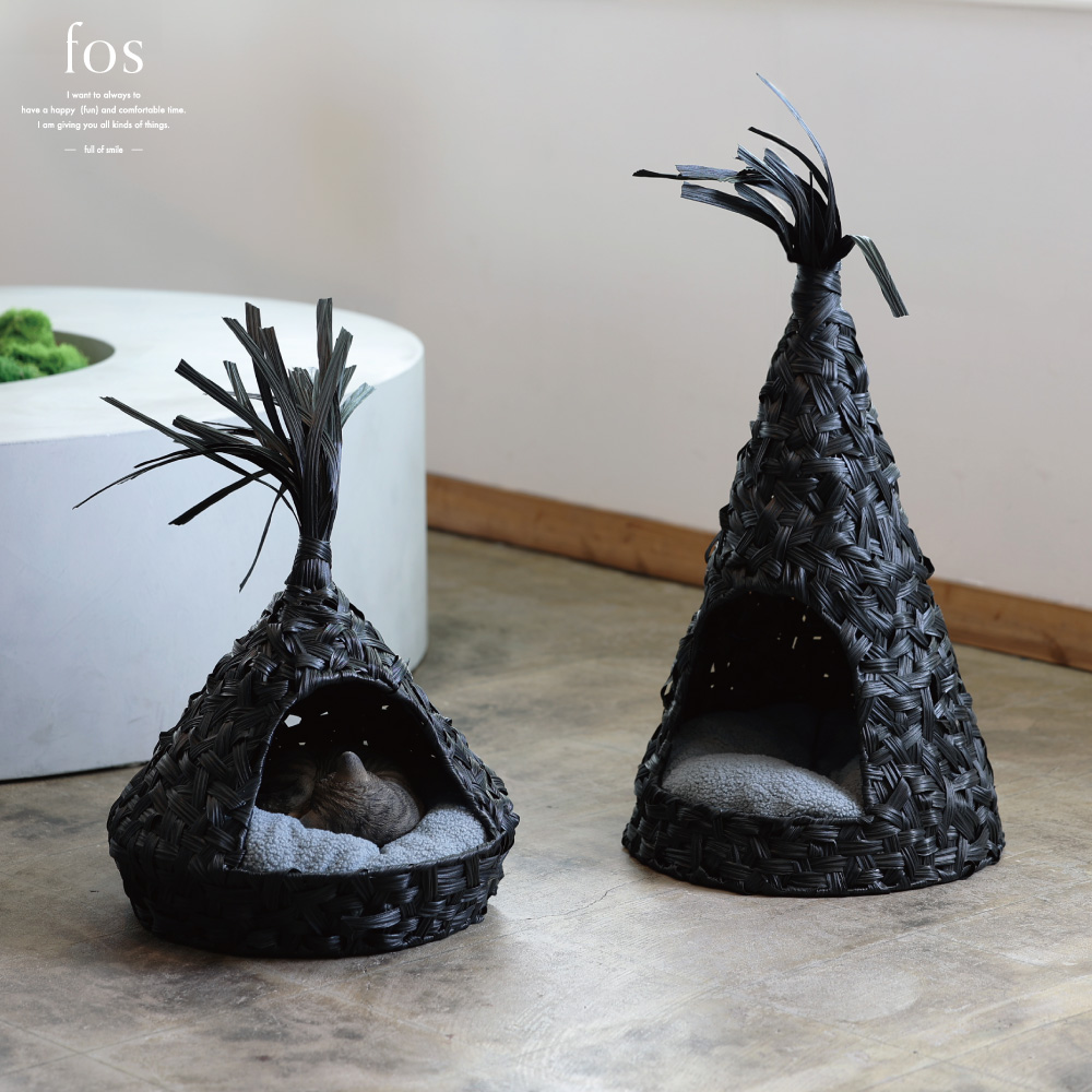 【fos】夜の静けさを編む。穏やかな影と、心地よい眠り。【Woven Teepee】