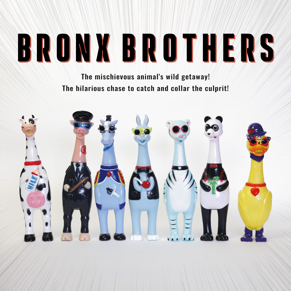 ちょいワルアニマルの大脱走！捕まえて鳴かして逮捕劇！【BRONX BROTHERS】